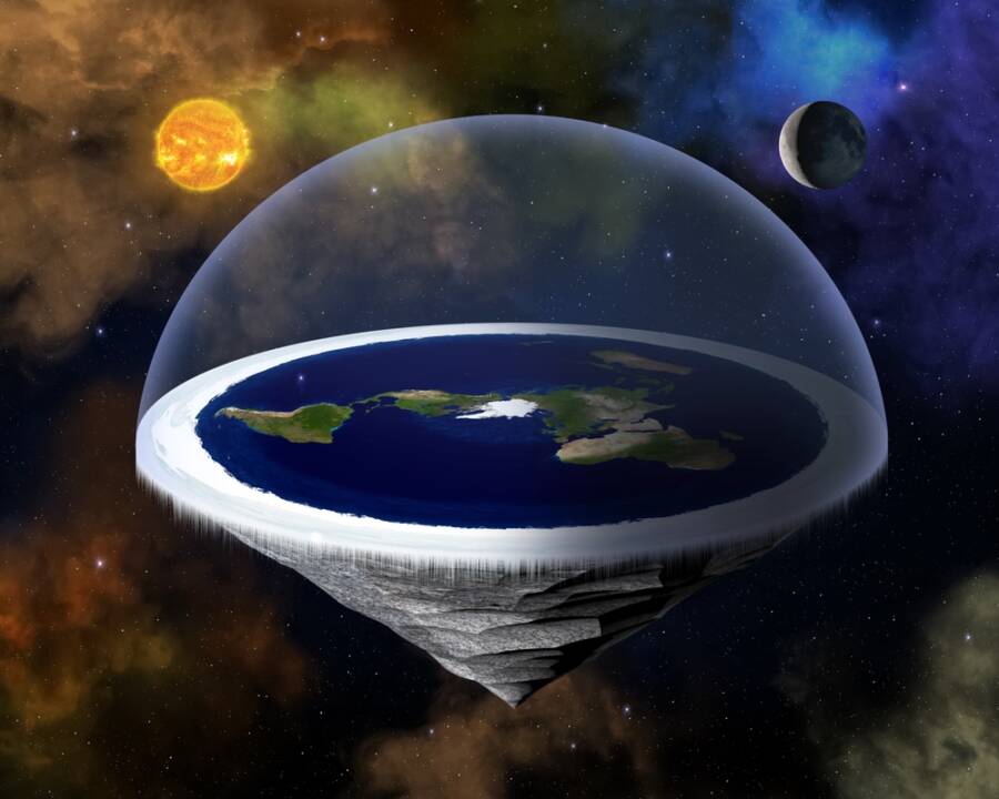 flat Earth claims